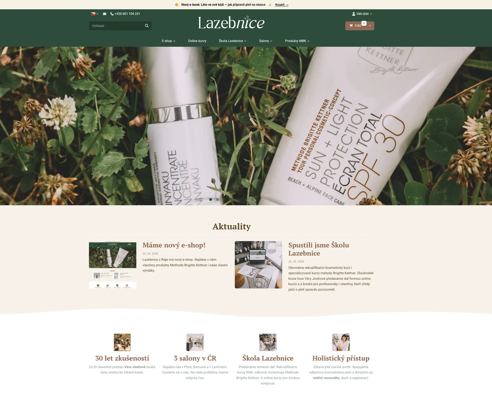 Nový e-shop Lazebnice po migraci